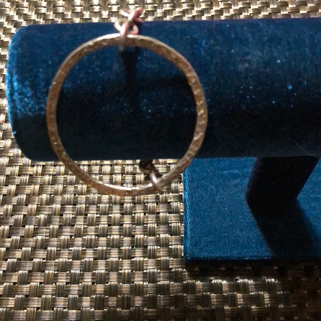 321  Vintage Boho Style Bracelet Silver Tone